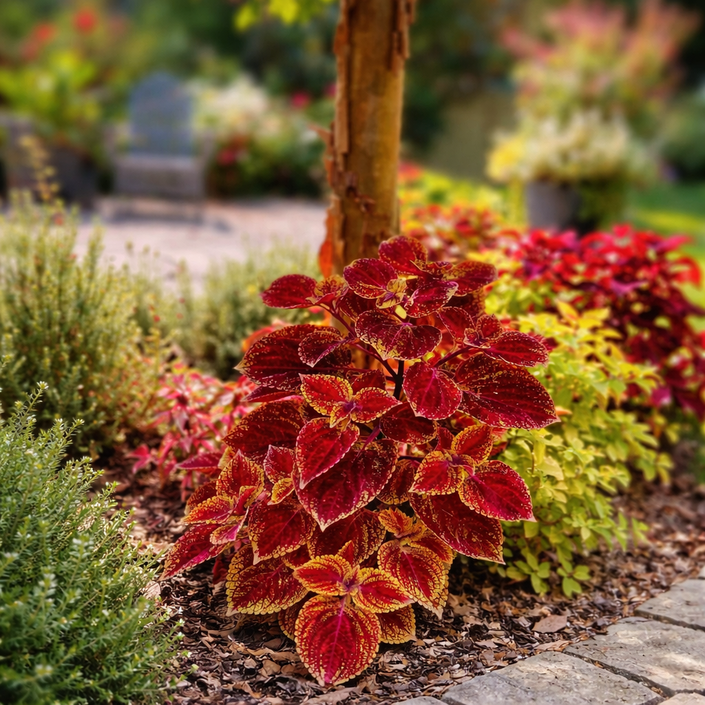 Giant Coleus Flower Seeds Easy to Grow Homegrown Premium Seeds Fast Sprouting Attract Pollinators